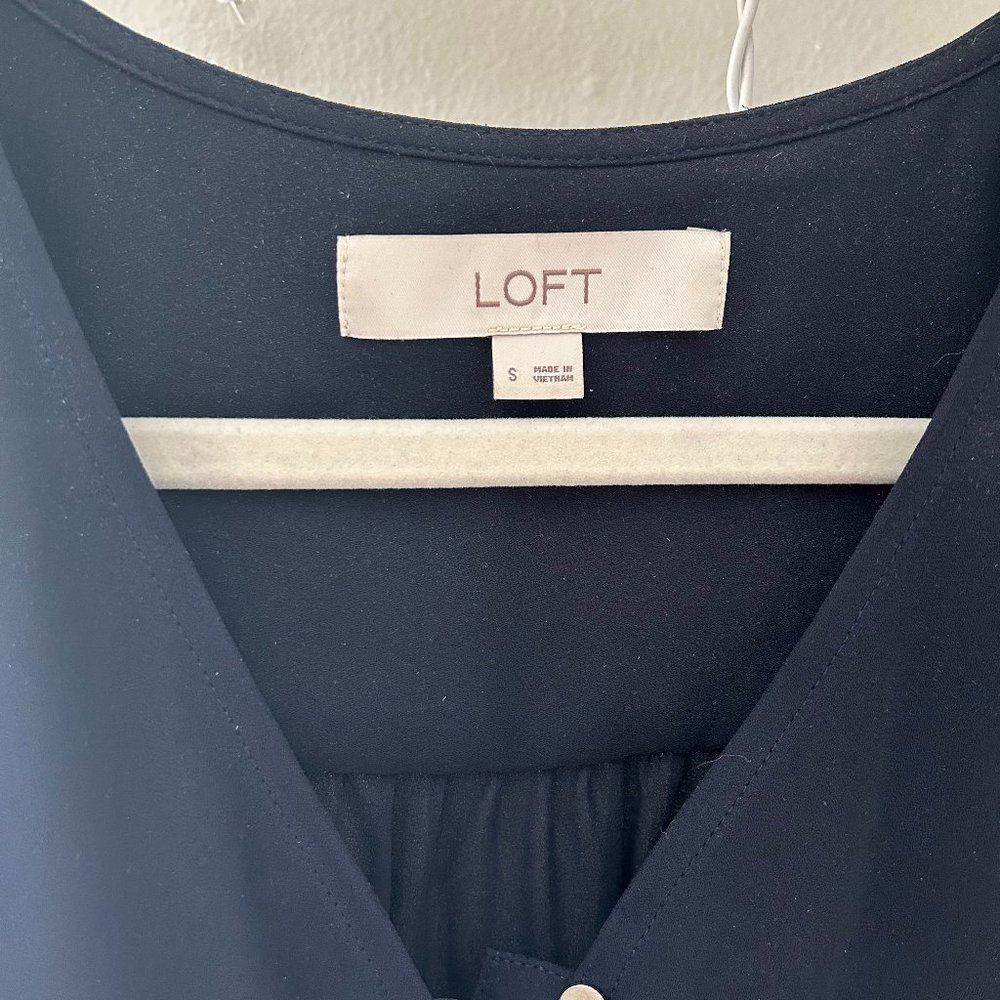 Loft Size Small lightweight chiffon dress tank